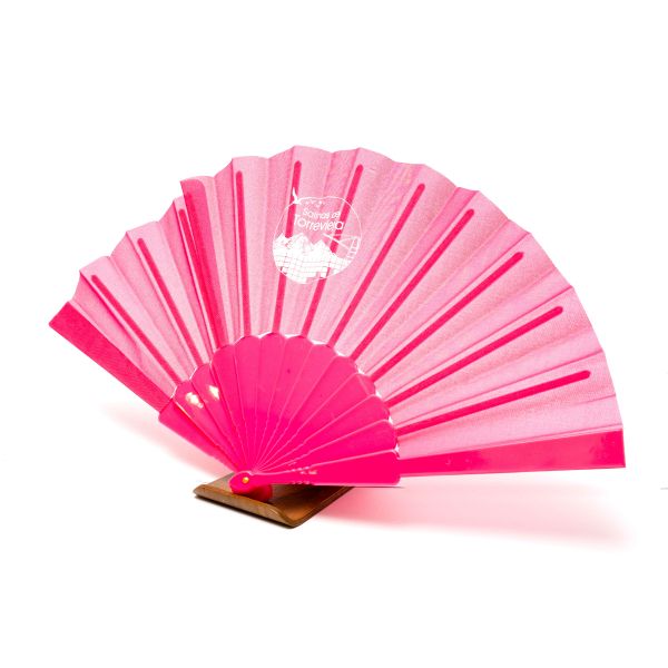 Abanico Rosa Logo Salinas de Torrevieja 