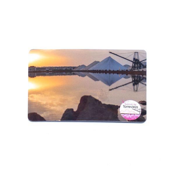 Imán Atardecer Salinas de Torrevieja 