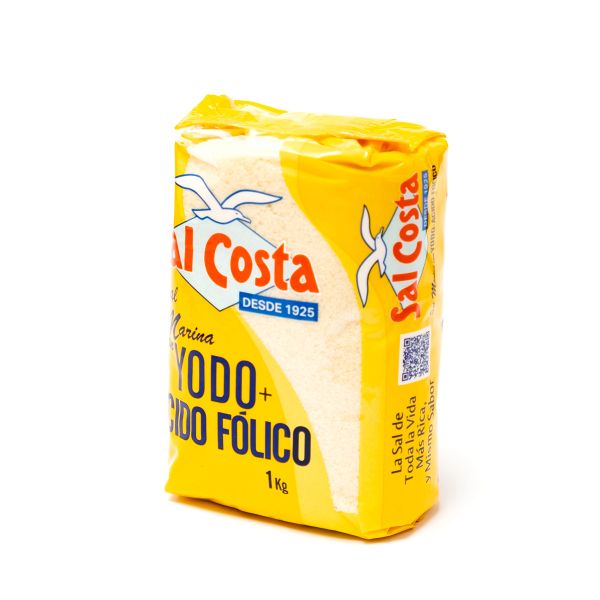 Coastal Salt Iodine and Folic Acid 1kg